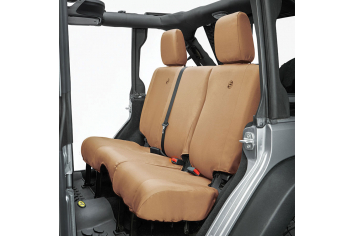 Bestop Rear Seat Covers Wrangler JK Unlimited 2007-2011 Tan BES-2928104
