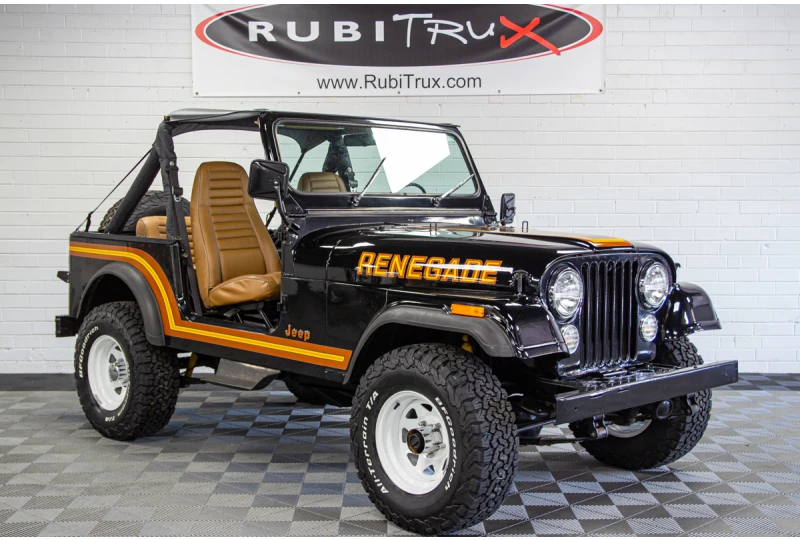 Pre-Owned 1986 Jeep CJ-7 Renegade Black for Sale