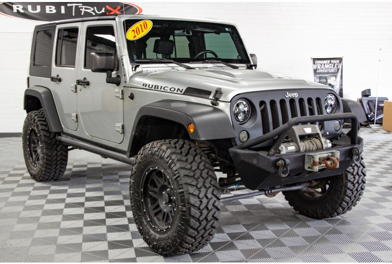 Pre-Owned 2010 Jeep Wrangler Rubicon Unlimited Billet