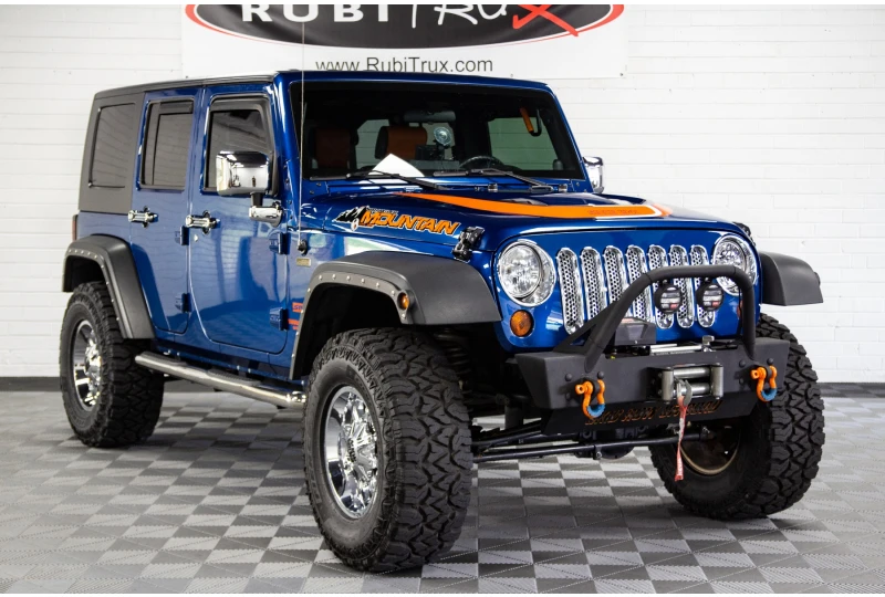 Pre-Owned 2010 Jeep Wrangler Sport Unlimited Blue