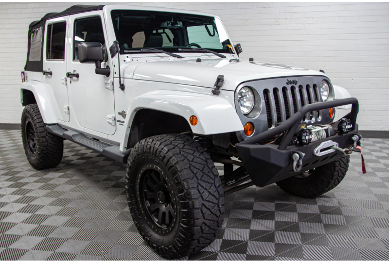 Pre-Owned 2013 Jeep Wrangler JK Unlimited Freedom Edition Bright White ...