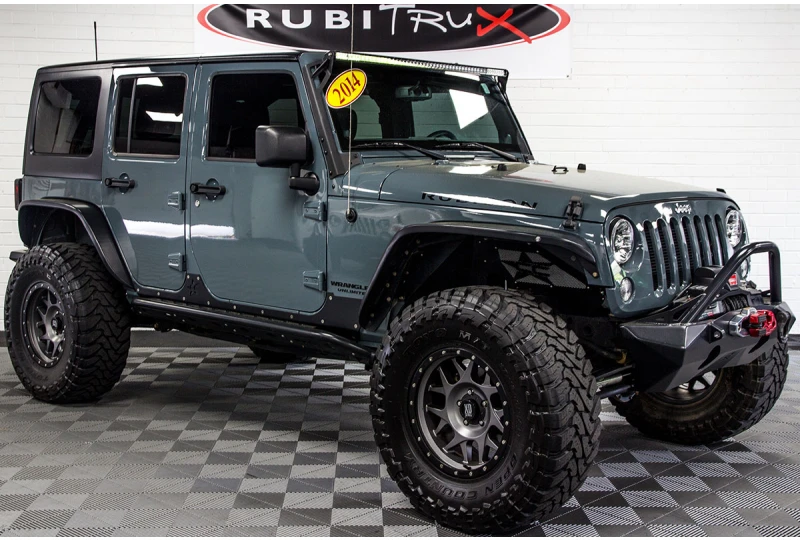 Pre-Owned 2014 Jeep Wrangler Rubicon Unlimited Anvil