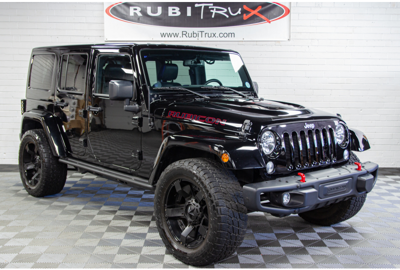 2015 Jeep Wrangler JKUR Unlimited Rubicon Black for Sale!