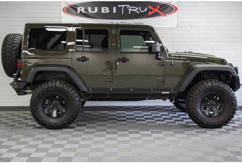 Pre-Owned 2016 Jeep Wrangler Rubicon Unlimited Tank Green