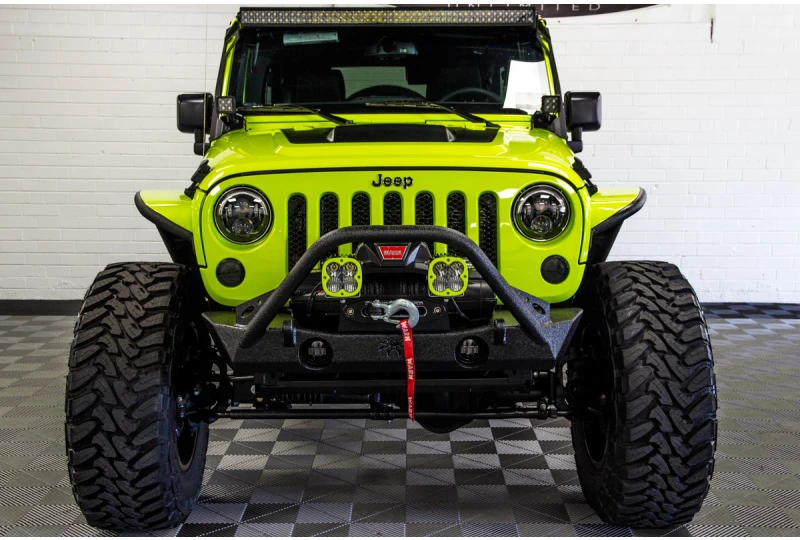 2017 Jeep Wrangler Rubicon Unlimited Hyper Green