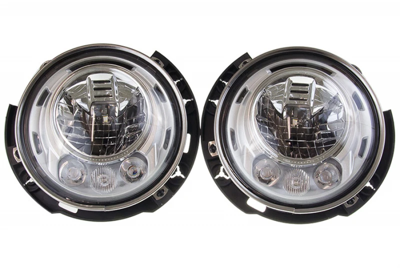 Take off LED Headlights | Jeep Wrangler JKR/JKUR | RubiTrux