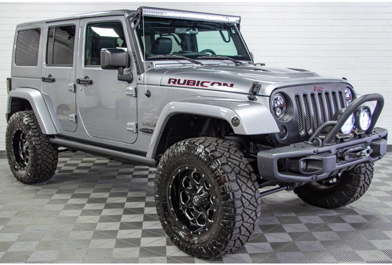 2018 Jeep Wrangler Unlimited Rubicon Recon Billet Silver for SOLD!