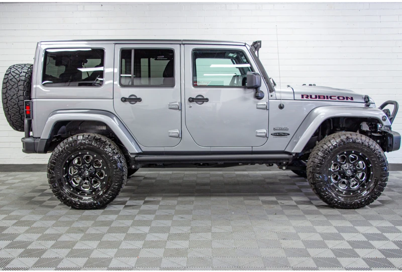 2018 Jeep Wrangler Unlimited Rubicon Recon Billet Silver for SOLD!