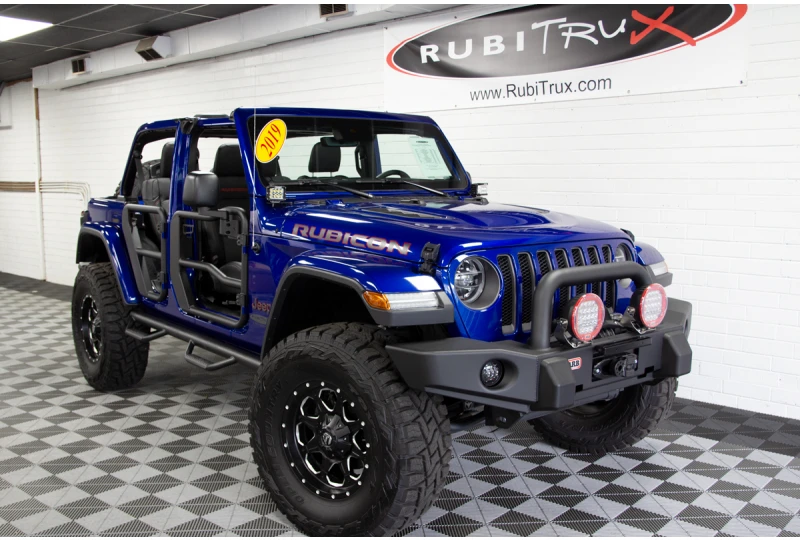 19 Jeep Wrangler Rubicon Unlimited Jl Ocean Blue Metallic