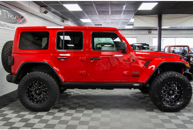 2019 Wrangler Rubicon Unlimited JL in Firecracker Red 2019 Wrangler Rubicon Unlimited JL in Firecracker Red