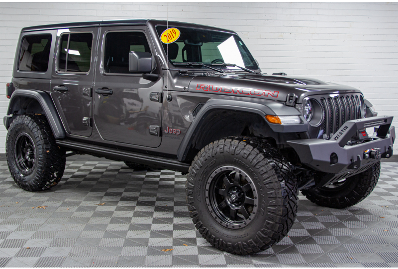 Pre-Owned 2019 Jeep Wrangler Unlimited Rubicon Granite Crystal for Sale