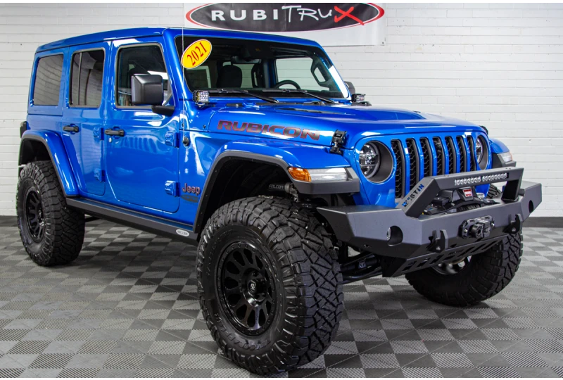 2021 Jeep Wrangler JLUR Unlimited Rubicon Hydro Blue for Sale!