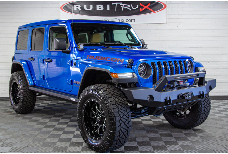 2021 Jeep Wrangler JL Unlimited Rubicon Hydro Blue