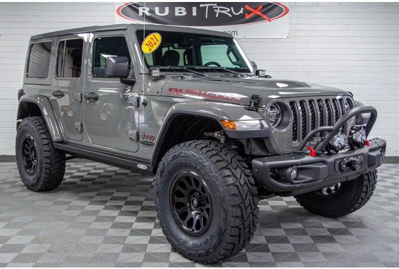 2021 Jeep Wrangler Unlimited Rubicon JLUR Sting Gray for Sale