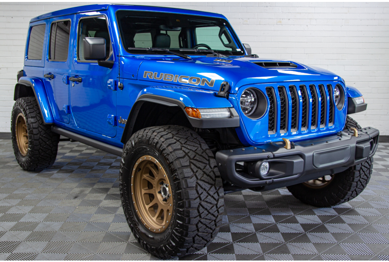 2021 Jeep Wrangler JL Unlimited Rubicon Xtreme Recon 392 Hydro Blue for