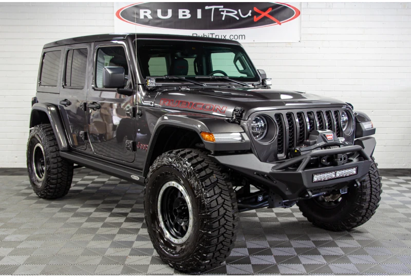 2021 Jeep Wrangler Unlimited Rubicon Granite Crystal JLUR For Sale