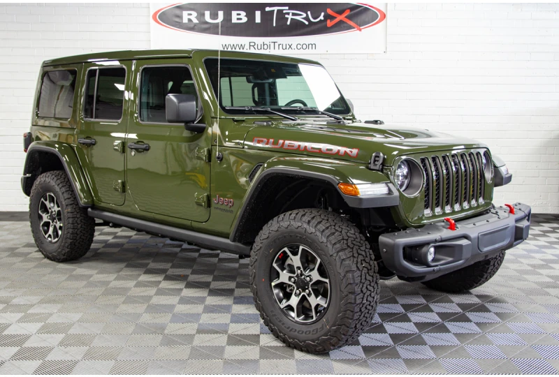 2021 Jeep Wrangler JL Unlimited Rubicon Sarge Green for Sale!