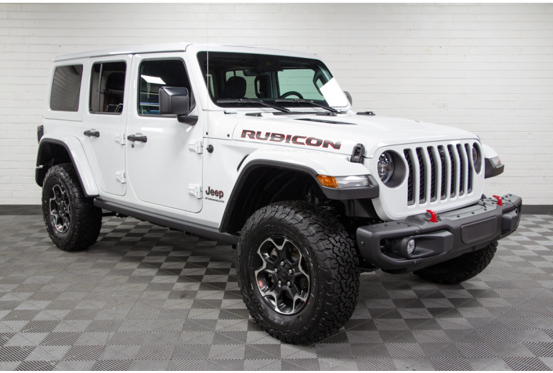 2023 Wrangler JL Unlimited Rubicon Bright White for Sale!