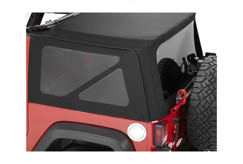 Bestop Tinted Window Kit Supertop NX | Wrangler JK Black Twill