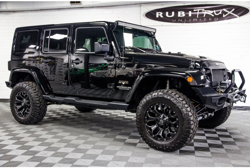 Pre-Owned 2016 Jeep Wrangler Sahara Unlimited Black