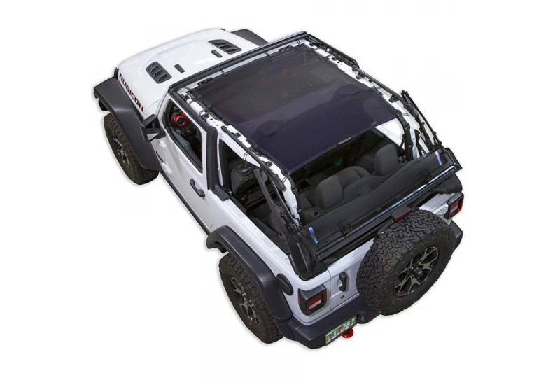 SpiderWebShade JKU 4 Door Unlimited Cargo / Shadecage Two Piece