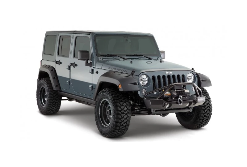 Bushwacker Pocket Style Fender Flares for Jeep JK Wrangler and