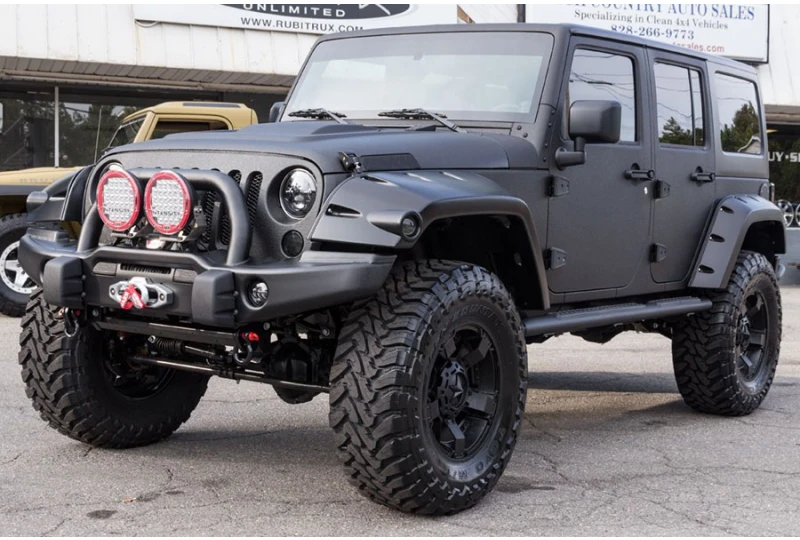 Bushwacker 10080 02 Pocket Style Rear Fender Flares 4.75 JK Unlimited 4 Door
