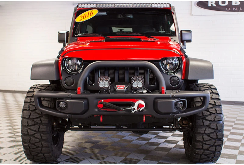 Jeep wrangler deals custom bumper