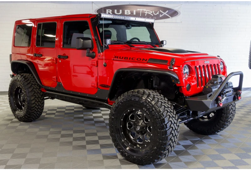red jeep wrangler sahara unlimited