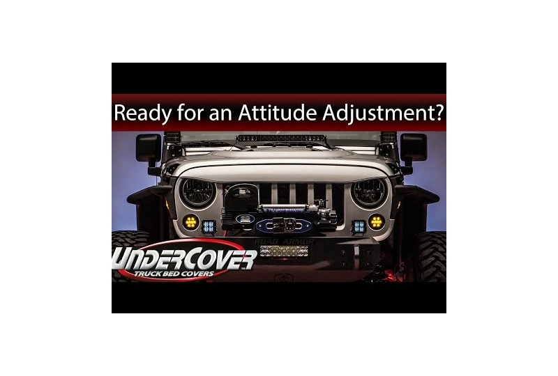 Free Shipping on NightHawk Factory Painted Grille Brow by UnderCover; Wrangler  JK!