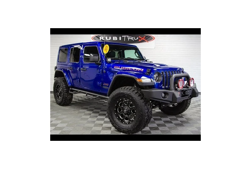 2019 Jeep Wrangler Rubicon Unlimited JL Ocean Blue Metallic