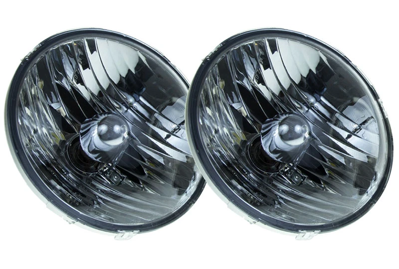 Headlight Assembly Pair For Jeep Wrangler JK Unlimited 55078148 and  55078149 Mopar Parts