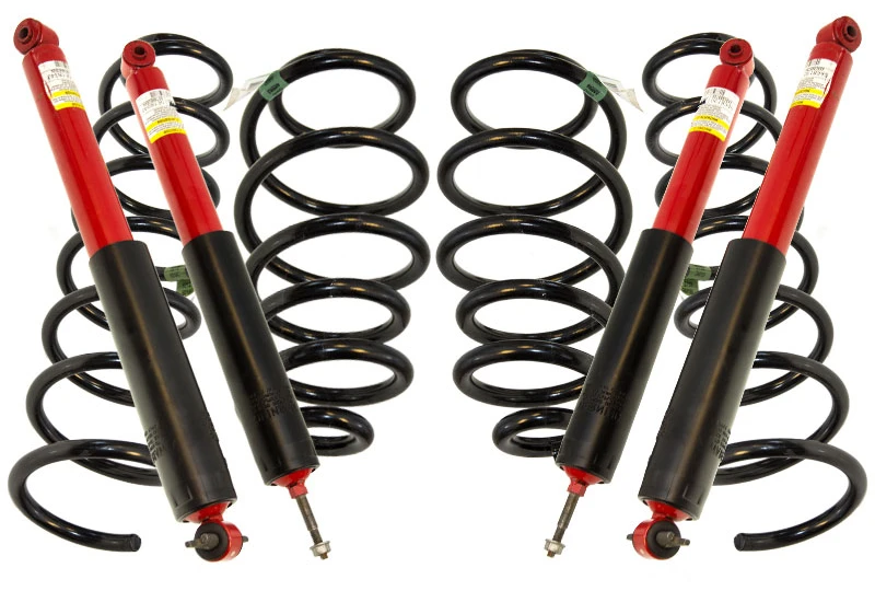 Free Shipping On Jeep Wrangler JK Rubicon Springs and Shocks for sale at  RubiTrux