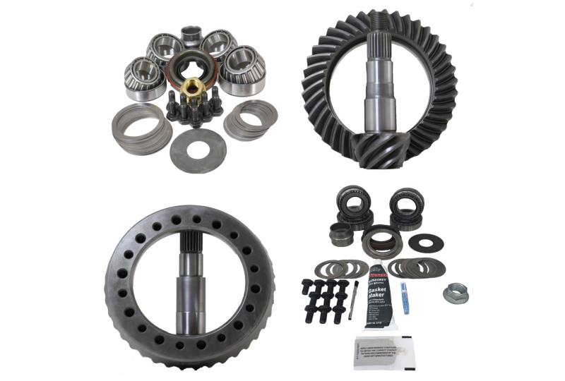 Revolution Gear & Axle 4.88 Rubicon Dana 44/44 Gear Package; Wrangler JK  With Master Install