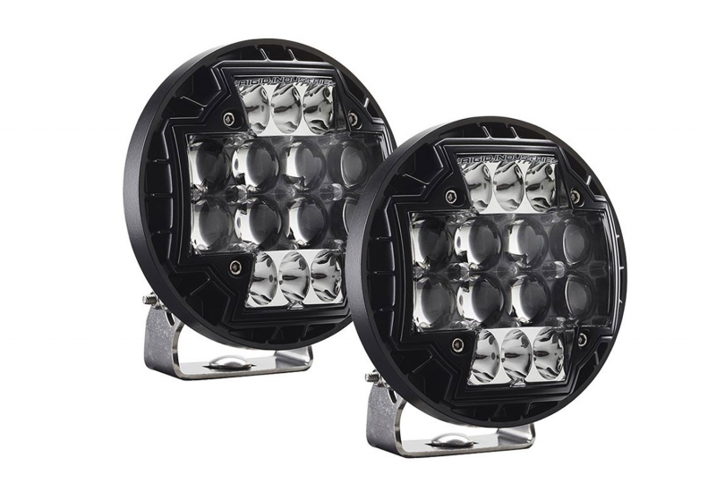 Rigid Industries R-Series 46 LED Lighting - Driving/Hyperspot Combo - Black  Housing