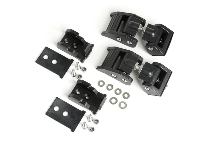 Rugged Ridge Hood Latches Textured Black - 2018+ Jeep Wrangler JL Rugged Ridge Hood Latches Textured Black - 2018+ Jeep Wrangler JL