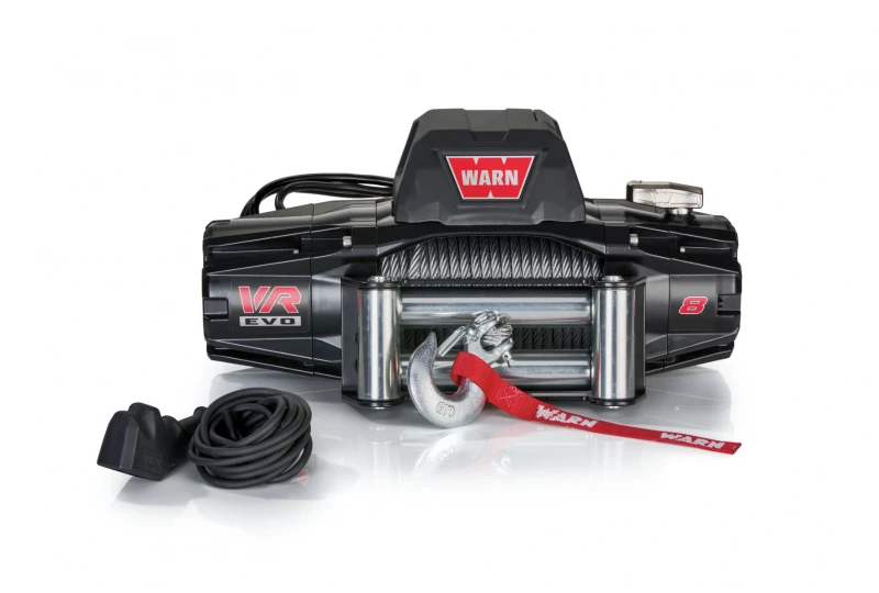 Warn 103250 VR EVO 8 | Steel Rope Winch | 8000 Pound