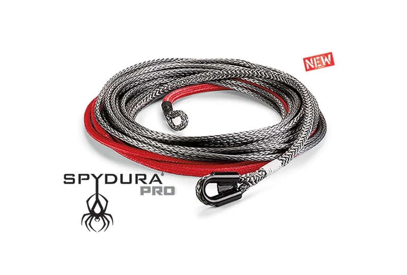 Spydura Pro Synthetic Rope 100' to 12,000 Lb Pull Rated