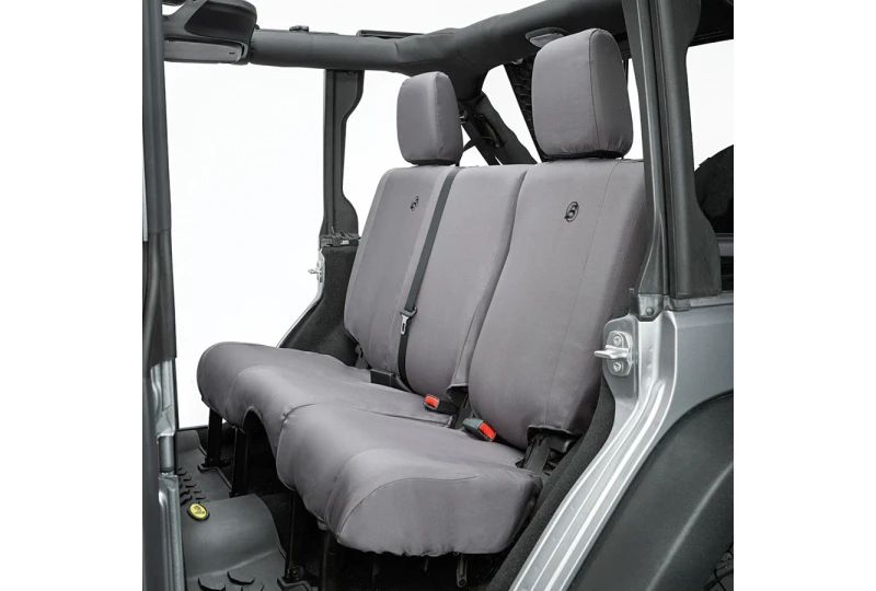 Bestop Gray Rear Seat Cover | Jeep Wrangler JKU | RubiTrux