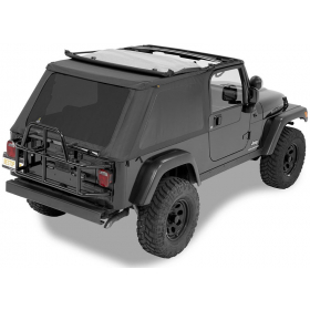 Bestop 56821-35 Trektop NX Complete Soft Top | Jeep Wrangler TJ Unlimited | Black  Diamond