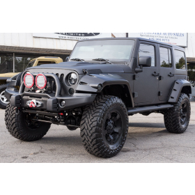 Fully Line-X'd Custom Jeep Wrangler Unlimited Rubicon in Black for Sale ...