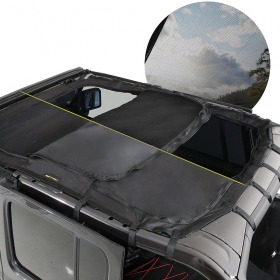 Smittybilt Extended Shade Top w/ Skylights; Jeep Wrangler JL Unlimited