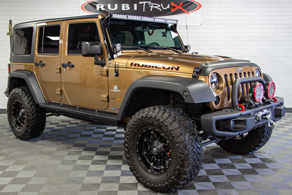 Lifted 2015 Jeep Wrangler HEMI Copper Brown Pearlcoat For Sale