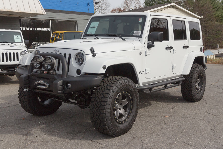 2015 Jeep Wrangler Rubicon Unlimited White | RubiTrux 2015 Jeep Wrangler Rubicon Unlimited White | RubiTrux