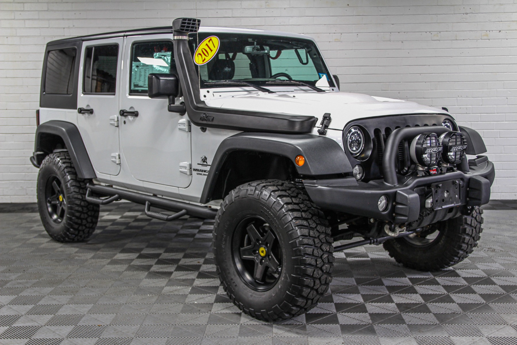 Pre-Owned 2017 Jeep Wrangler Unlimited AEV Sport S White for Sale!