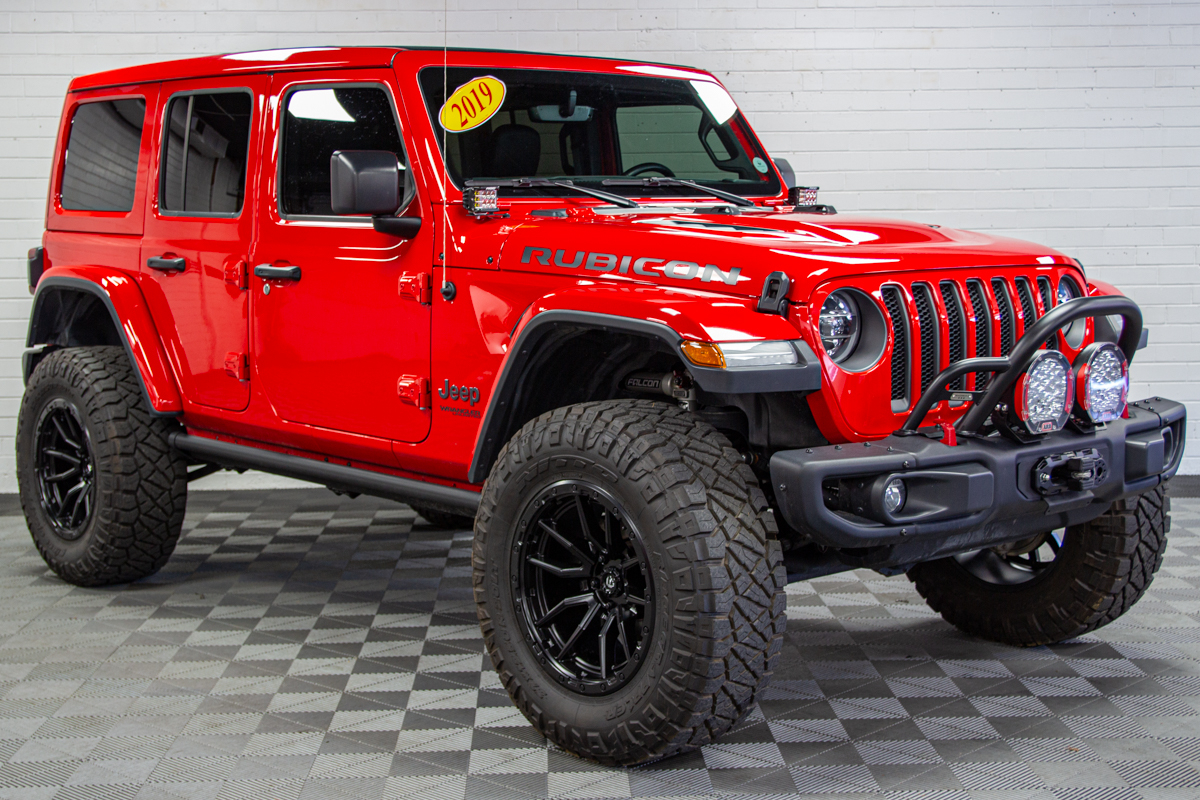 2019 Jeep Wrangler Unlimited Rubicon Firecracker Red for Sale!