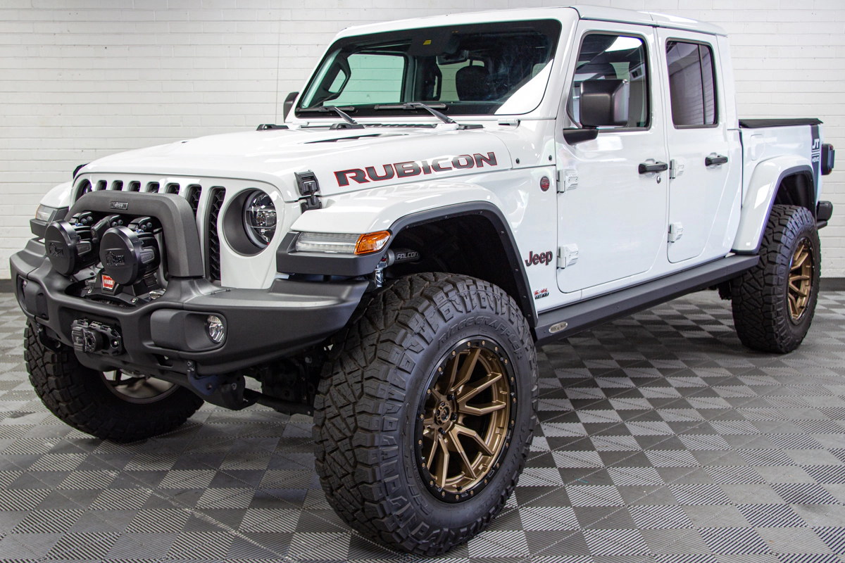 2020 Jeep Gladiator JT Rubicon HEMI Bright White - SOLD