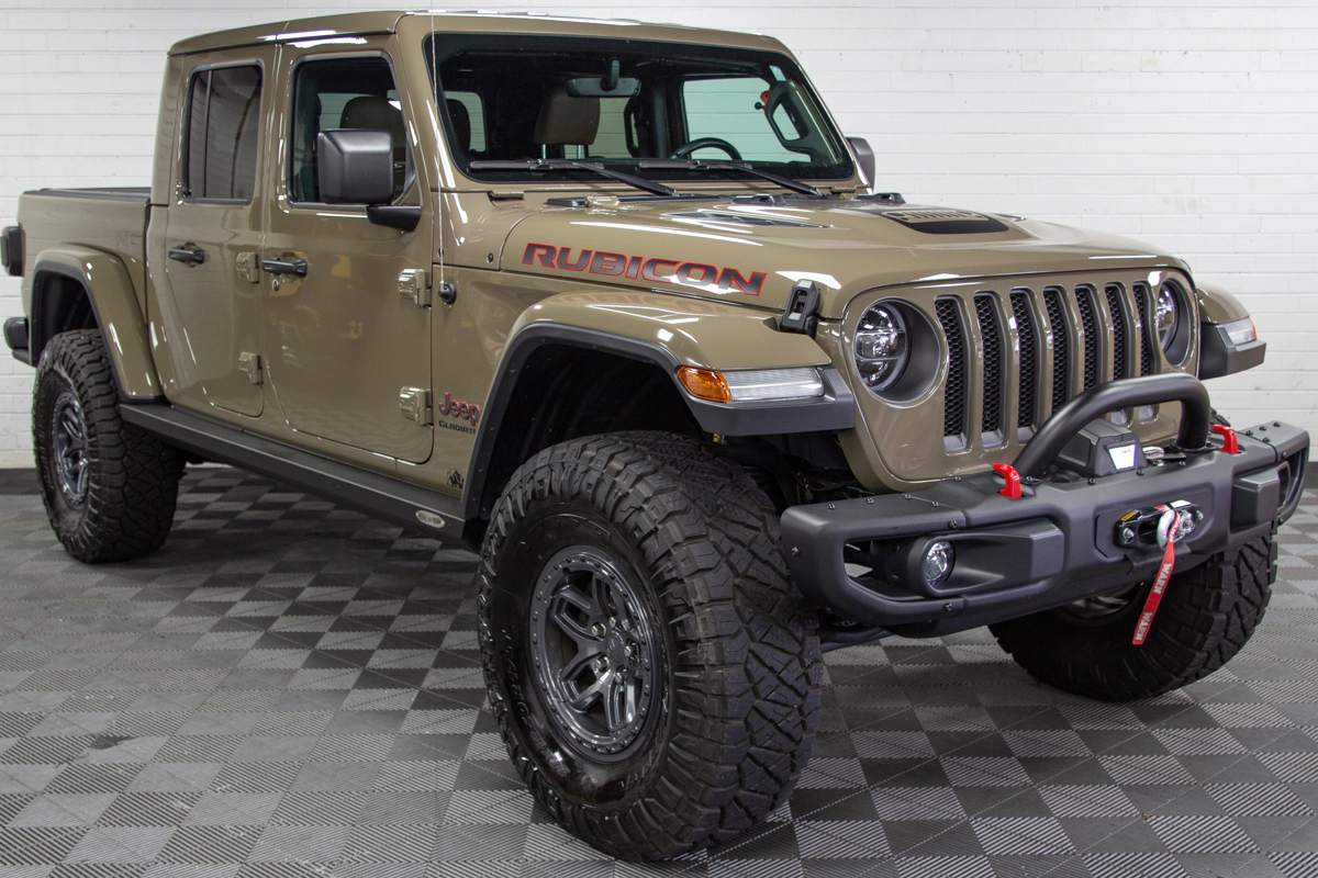 2020 Jeep Gladiator JT Rubicon HEMI Gator Green - SOLD