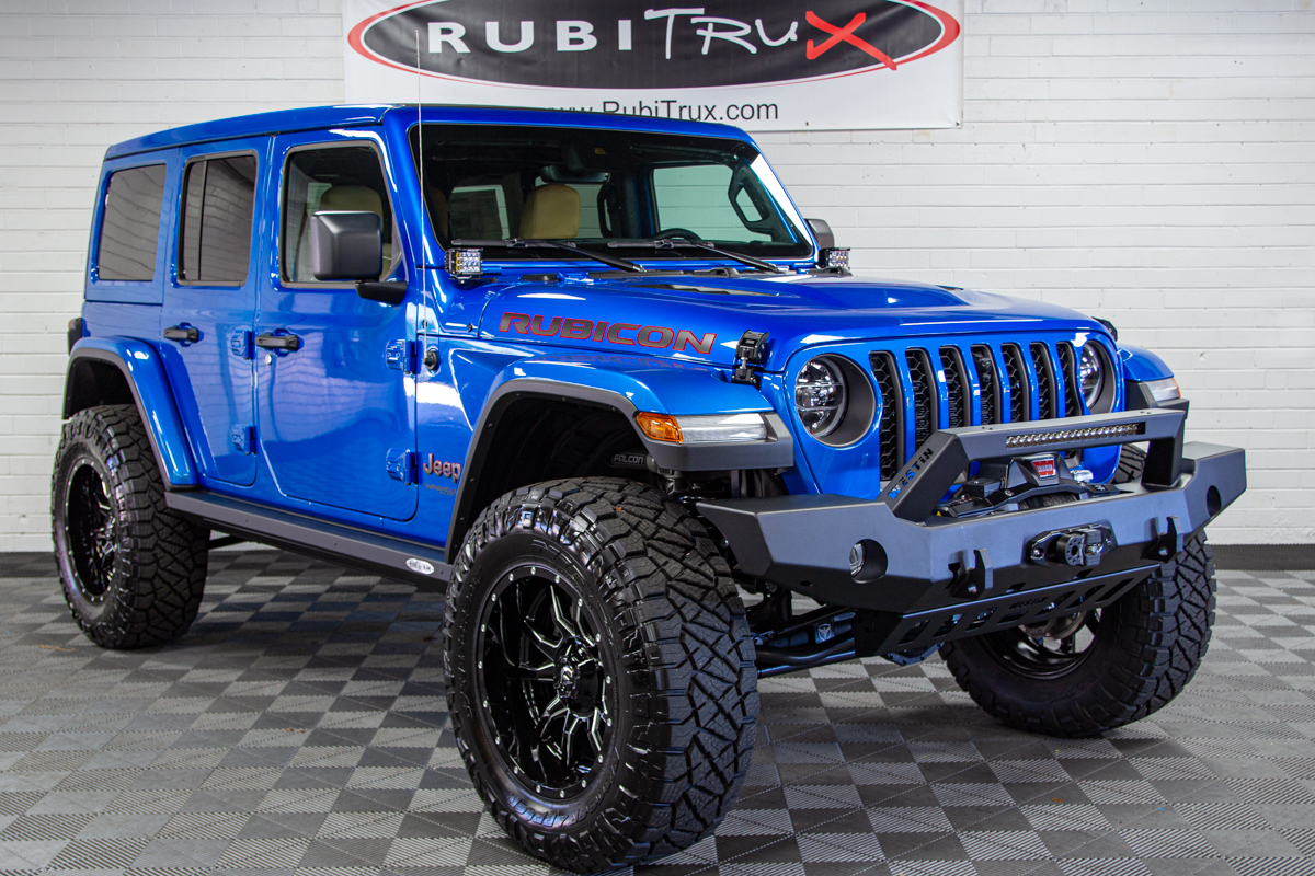 2021 Jeep Wrangler JL Unlimited Rubicon Hydro Blue