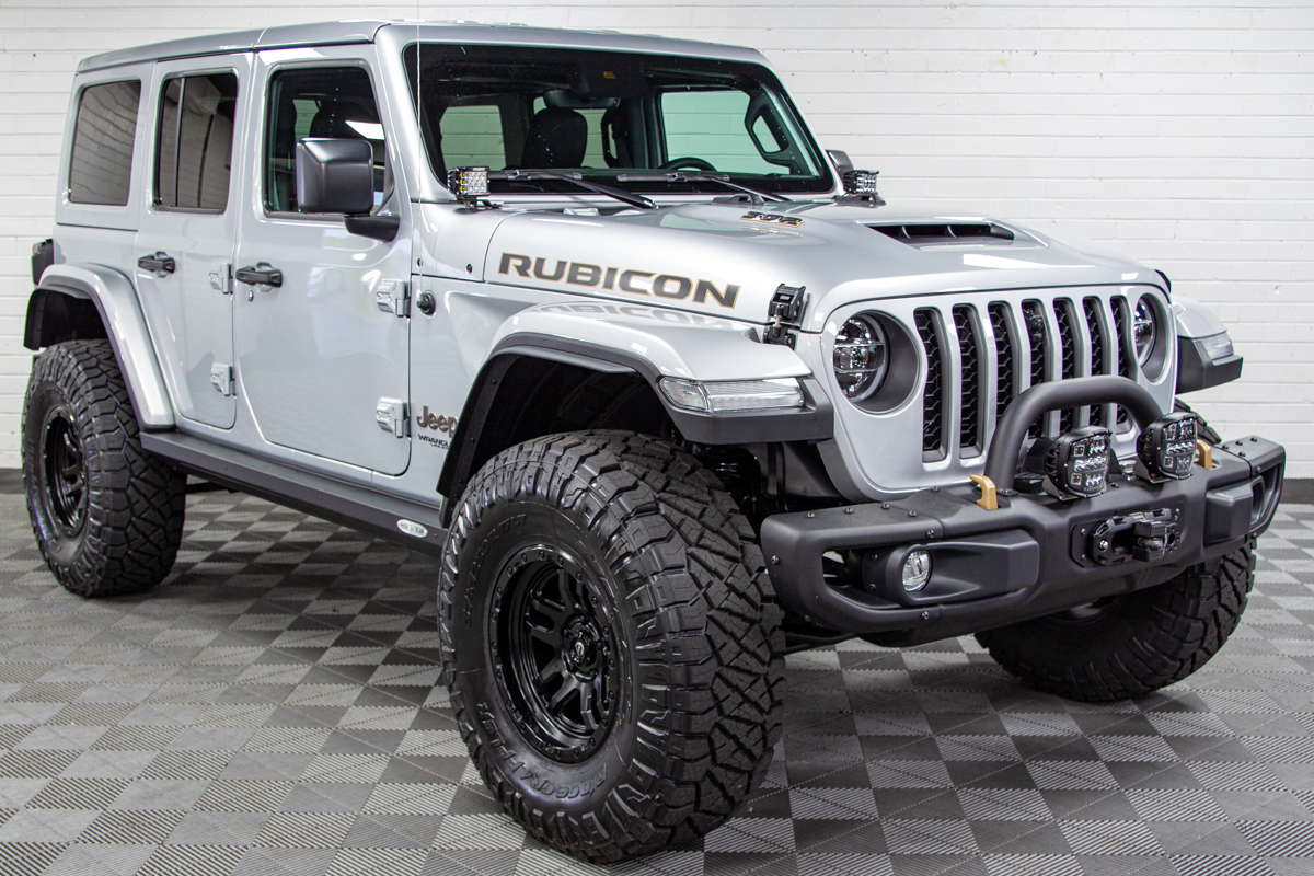 2022 Jeep Wrangler JL Unlimited Rubicon 392 Silver Zynith for Sale!
